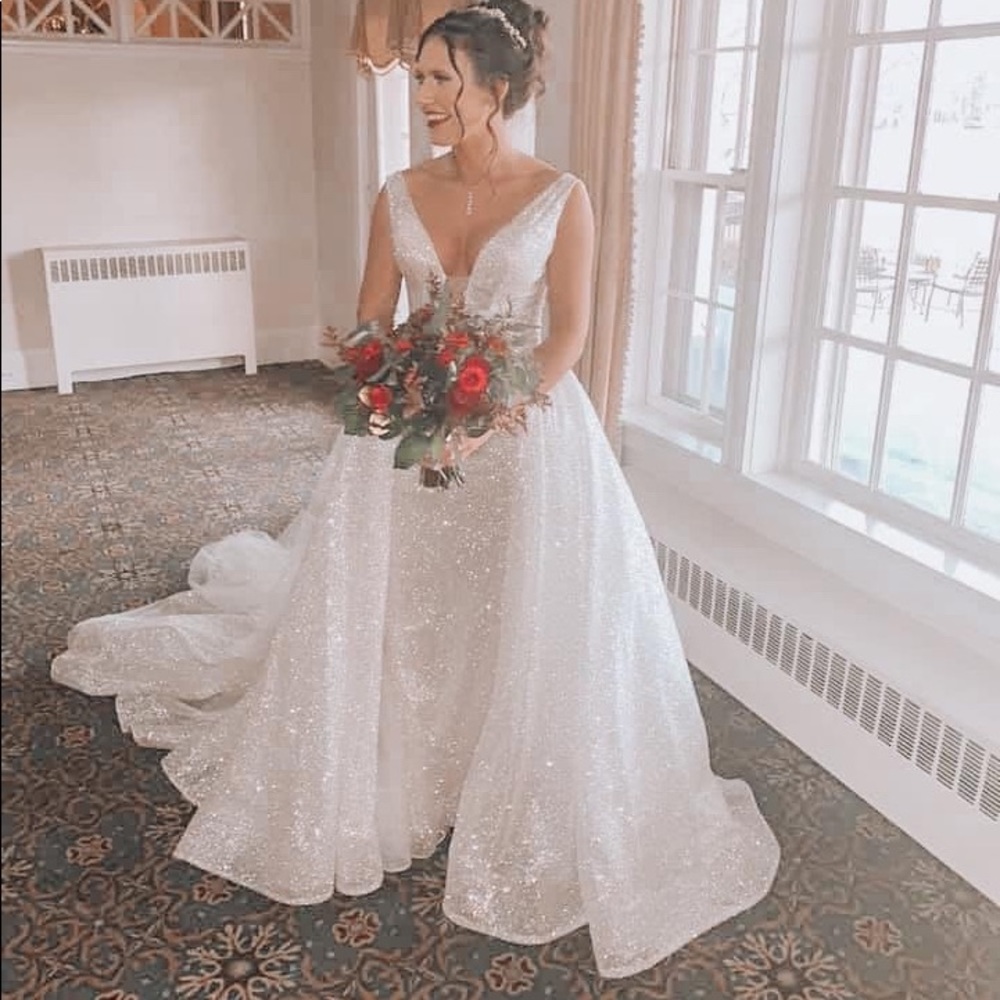 Pnina tornai bridal gown and skirt - Picture 13 of 15